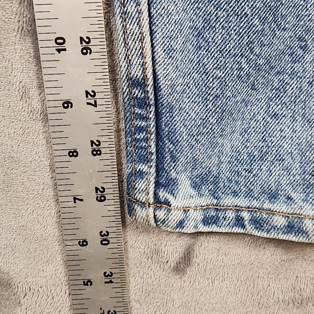 Levis 550 Jeans Mens 34x30 Blue Relaxed Fit Tapered Leg Vintage 90s Made In USA - Picture 10 of 10